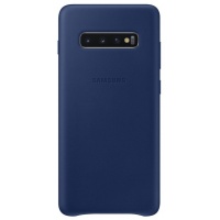 Nugarėlė G975 Samsung Galaxy S10+ Leather Cover Navy